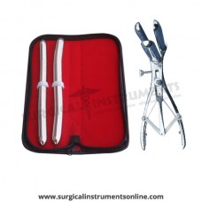 Hegar uterine dilator set,15-16,17-18, mathieu speculum